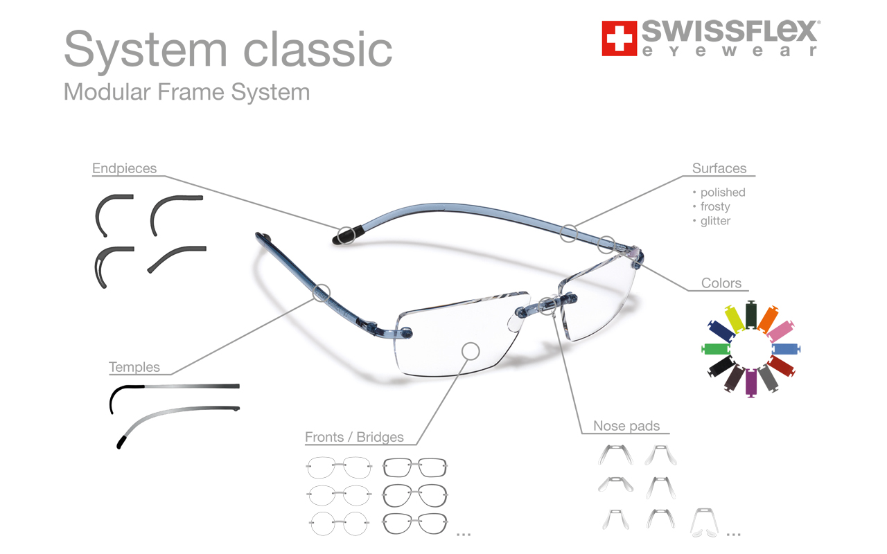 Swissflex frames at Couture Optique