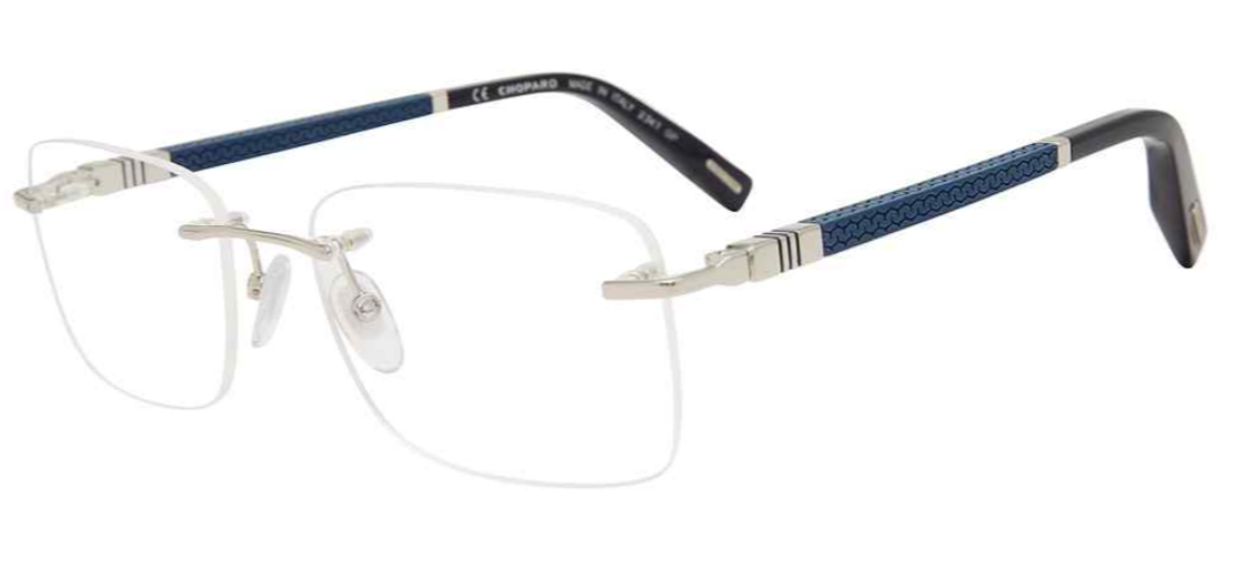 Chopard mens rimless eyewear at Couture Optique